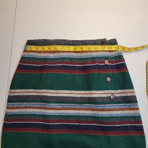 Rear Ends Vintage 90s Western Boho Blanket Maxi Skirt Women's Size 6 - Picture 8 of 8